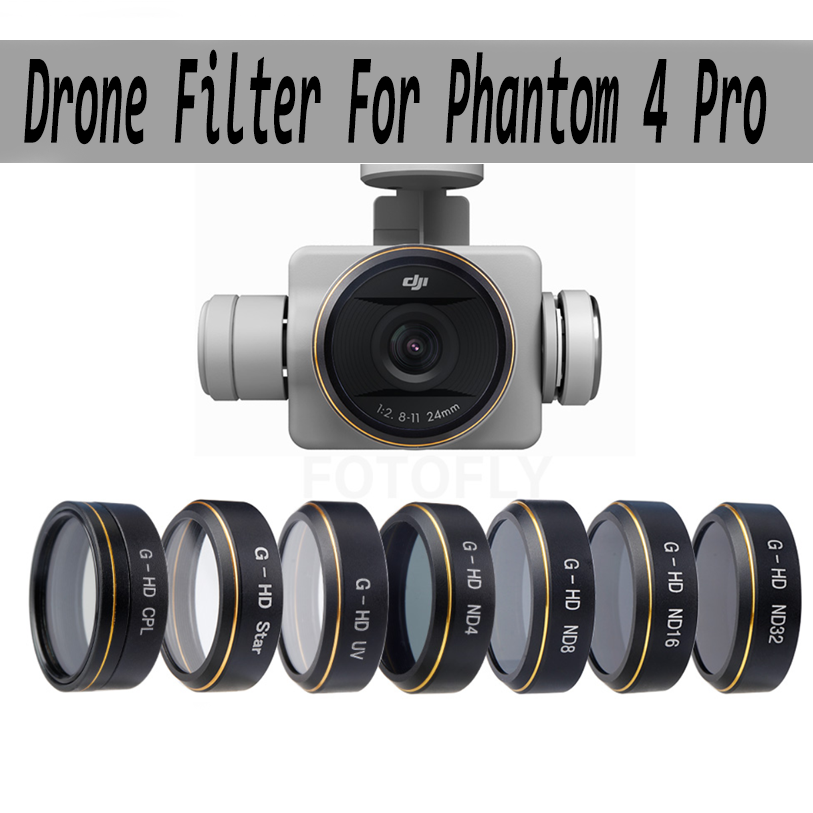 Nd Filter Set - Filtro de Dron para Phantom 4