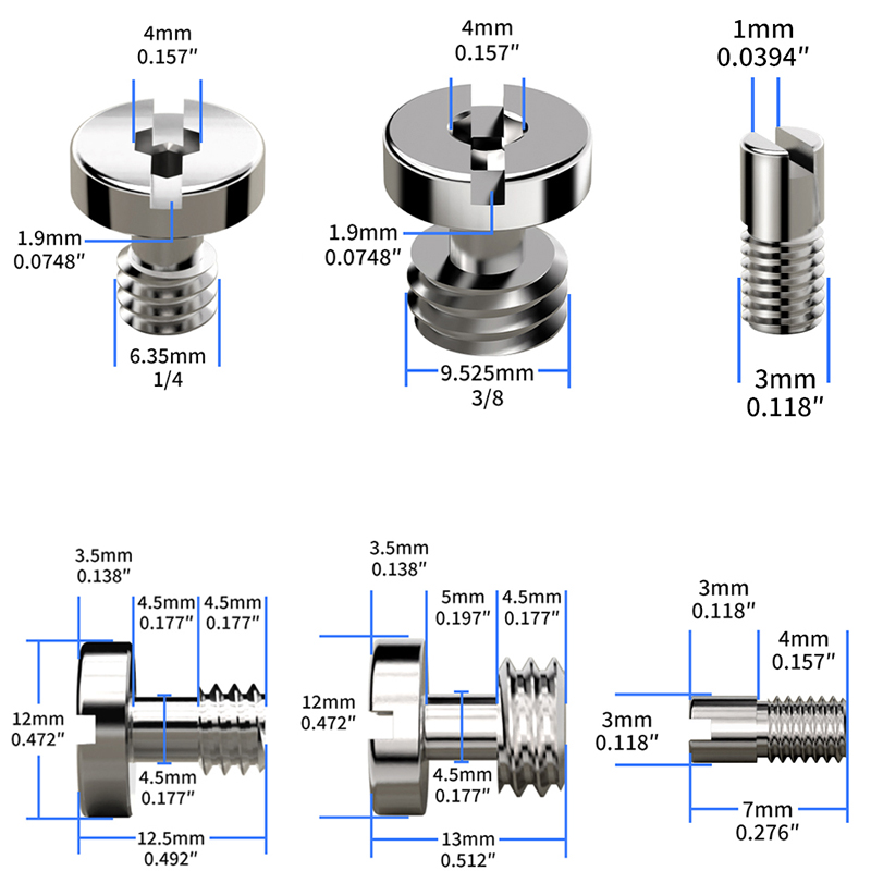 Fluid Head Tripod - Tornillo para cámara DSLR, tuercas de