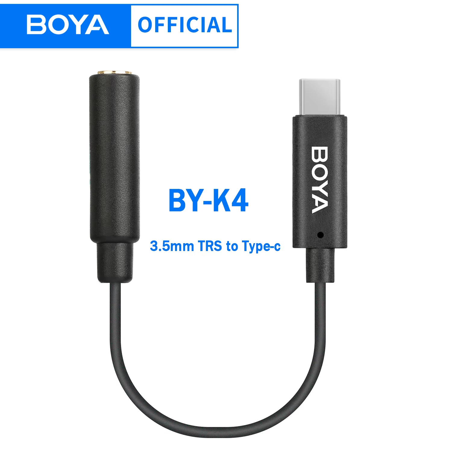 Tethering Cable Usb - BOYA BY-K4 Convertidor adaptador de micrófono