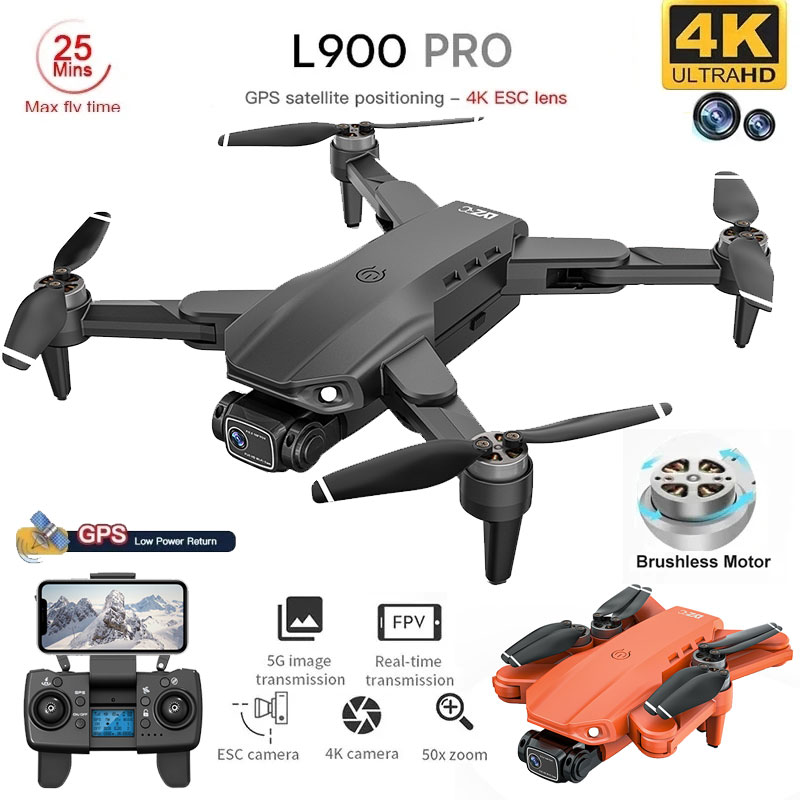 Photography Drone - L900 Pro GPS Drone 4K profesional