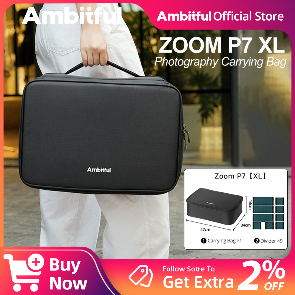 Photography Drone - Ambitful ZOOM P7II XL bolsa de