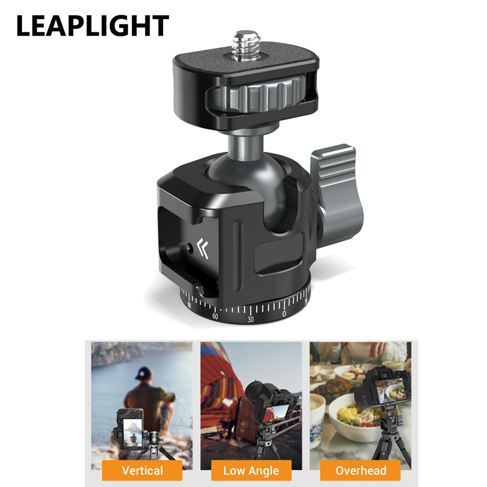 Fluid Head Tripod - LEAPLIGHT Mini cabezal de bola de