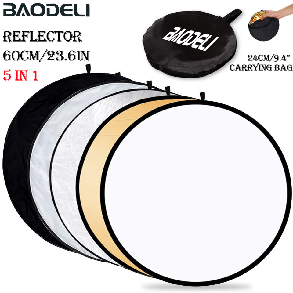 Reflector 5 In 1 - Difusor de luz portátil plegable para