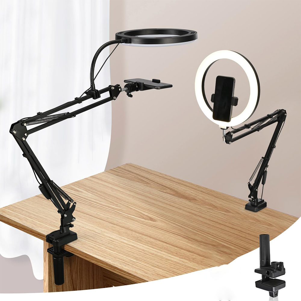 Photography Desk - Anillo de luz con soporte y