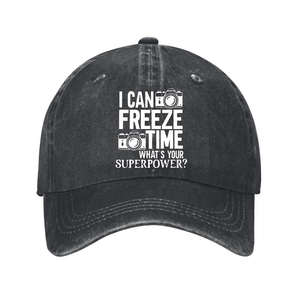 Photography Graphic Design - Gorra de Béisbol de Algodón Lavado