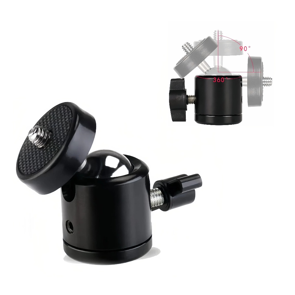 Fluid Head Tripod - Terebento-adaptador de cabezal de cámara con