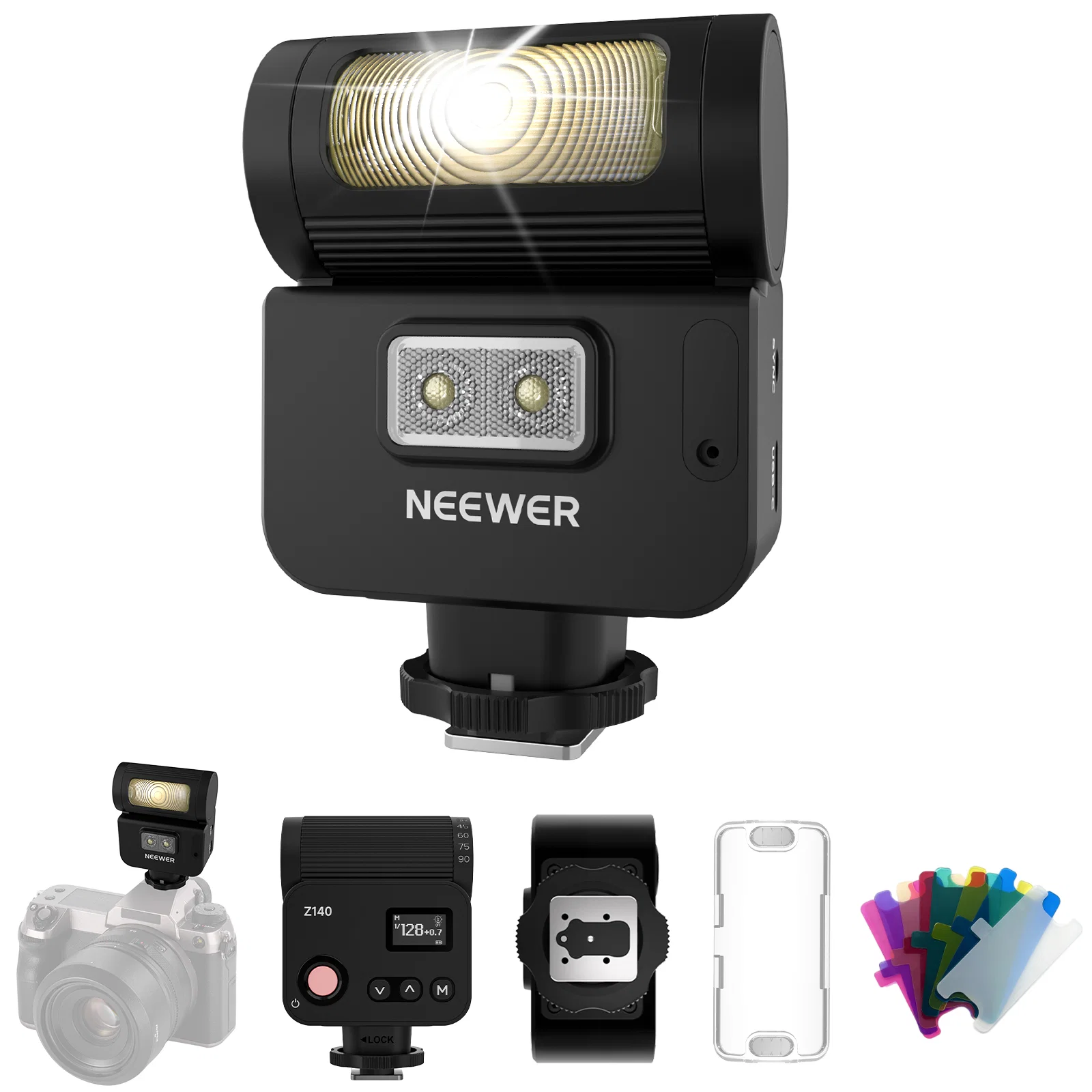 Speedlite Flash External - NEEWER Z140 16Ws Flash Externo Compacto
