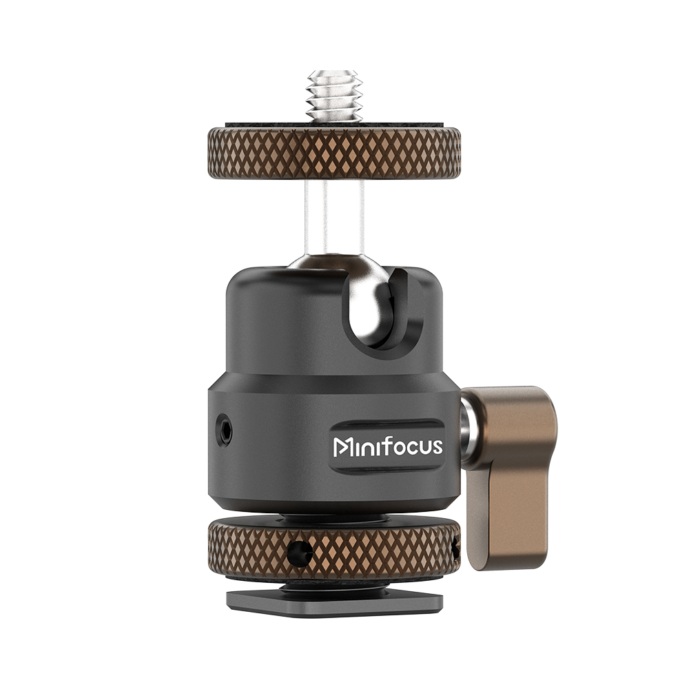 Fluid Head Tripod - Minifocus-Soporte de zapata para cámara con