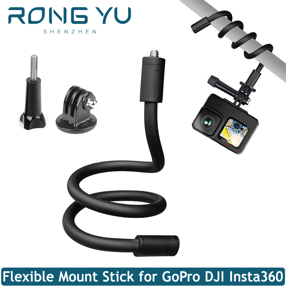 Photography Grip Insta360 X5 - Soporte flexible para monopié, trípode, soporte
