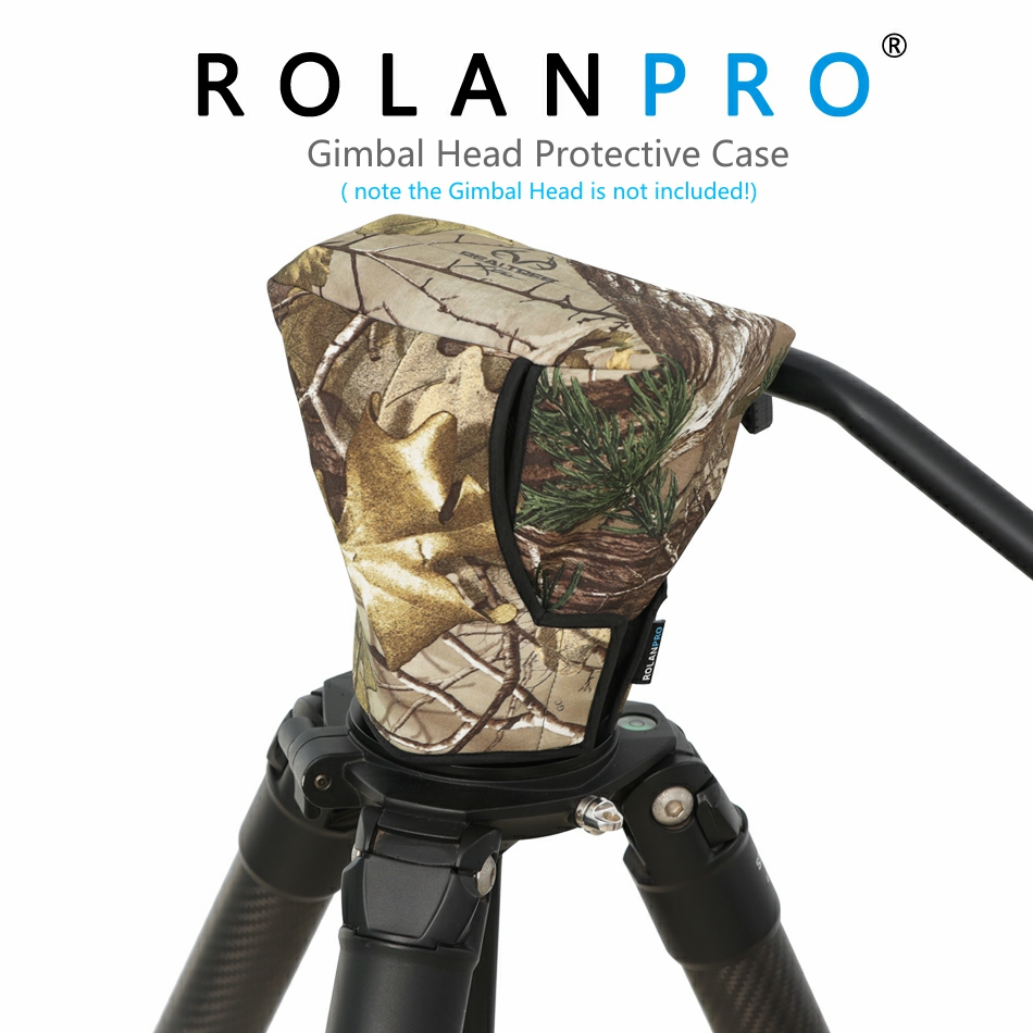 Fluid Head Tripod - ROLANPRO-funda protectora para trípode hidráulico, cubierta