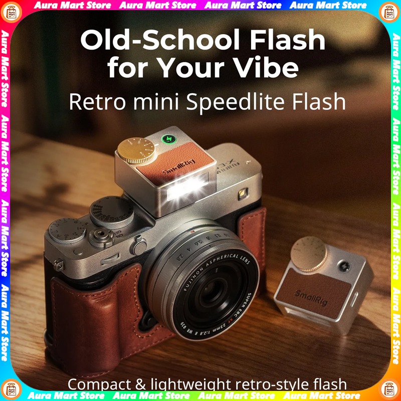 Flash Speedlite Retro Mini Sma - Speedlite Flash External reseña y precio