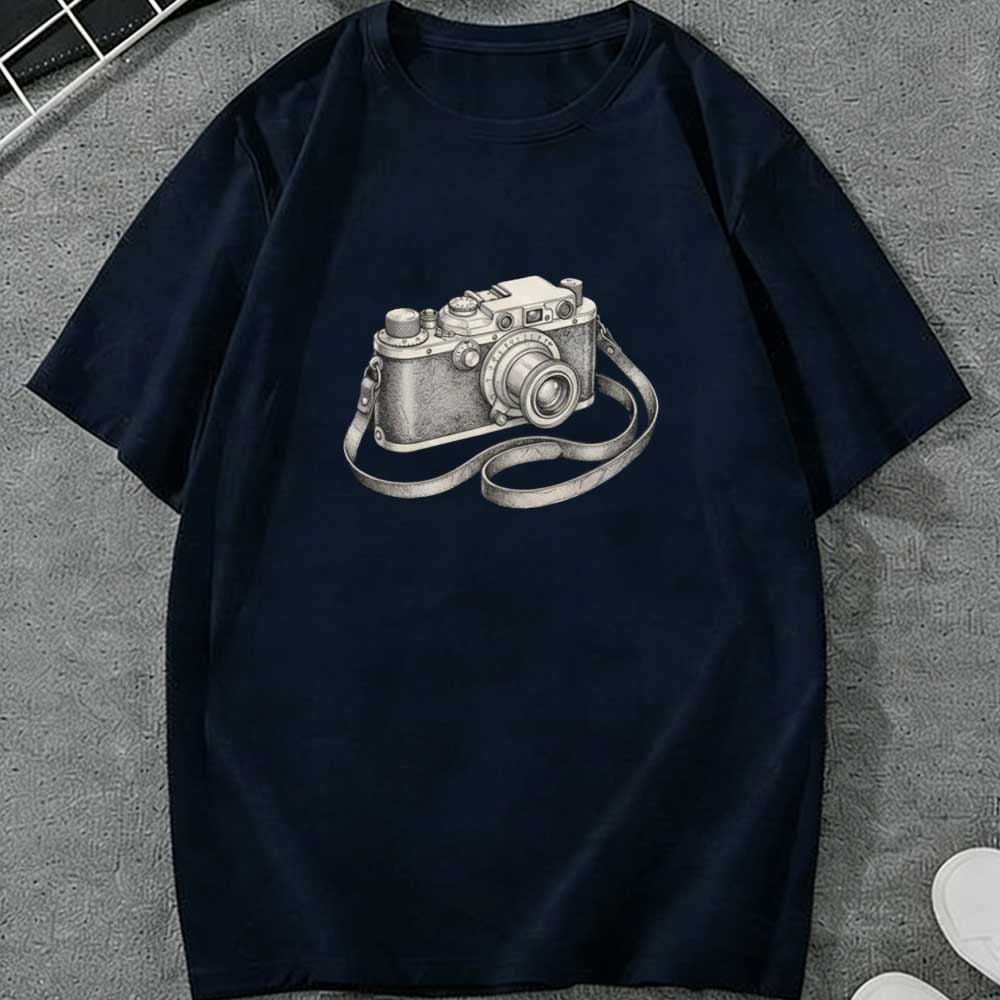 Camiseta Vintage con Diseño de - Photography Graphic Design reseña y precio