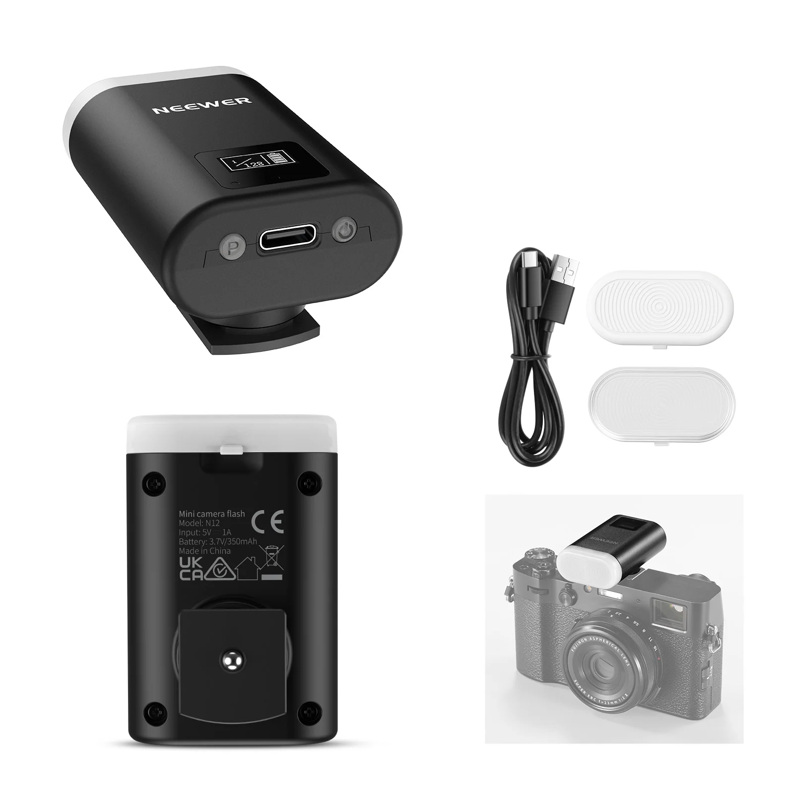 NEEWER N12 Mini Flash Externo  - Speedlite Flash External reseña y precio
