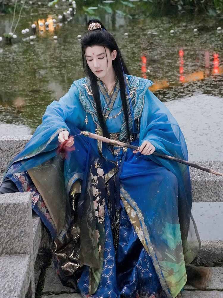 Hanfu chino de lujo para hombr - Photography Of A Man reseña y precio