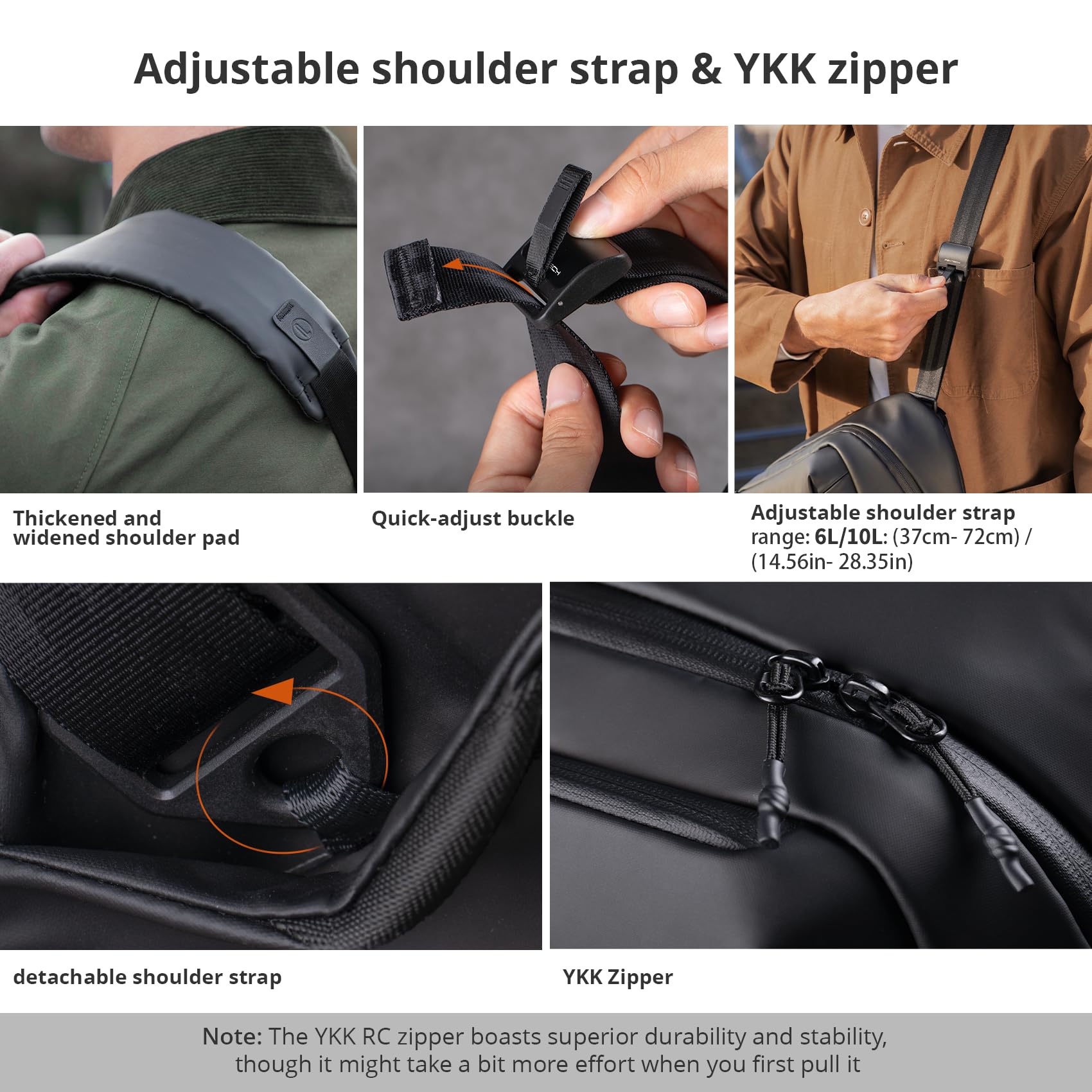 PGYTECH-Bolso bandolera OneGo  - Photography Solo reseña y precio