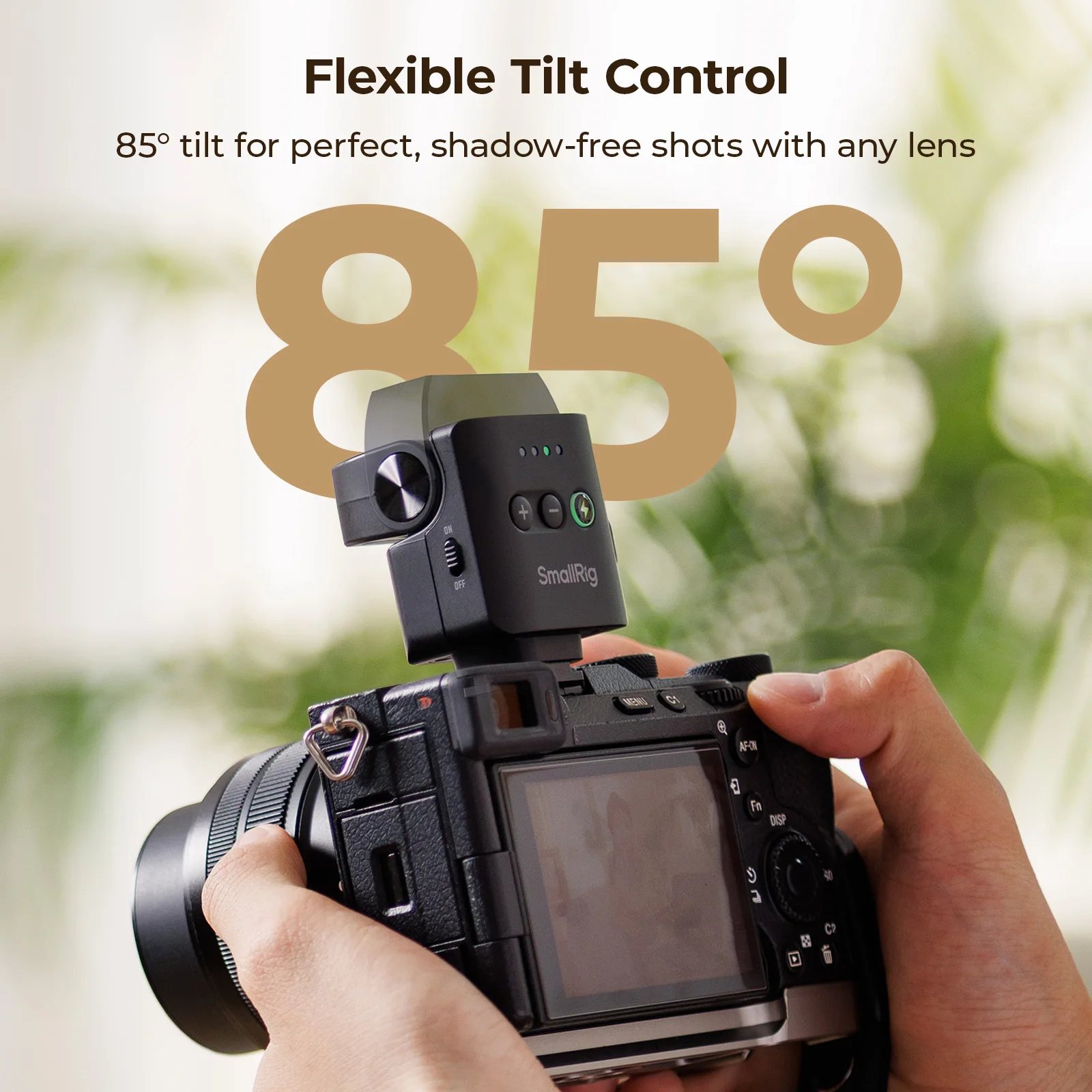 Flash Externo Mini SmallRig 58 - Speedlite Flash External reseña y precio