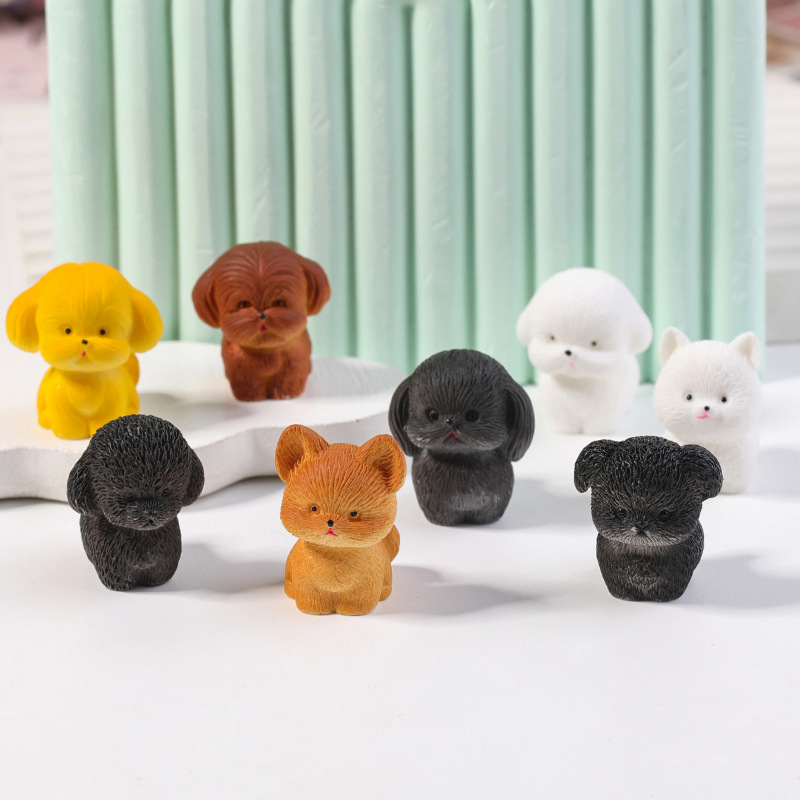 Mini Figura de Perro de Dibujo - Photography Desk reseña y precio
