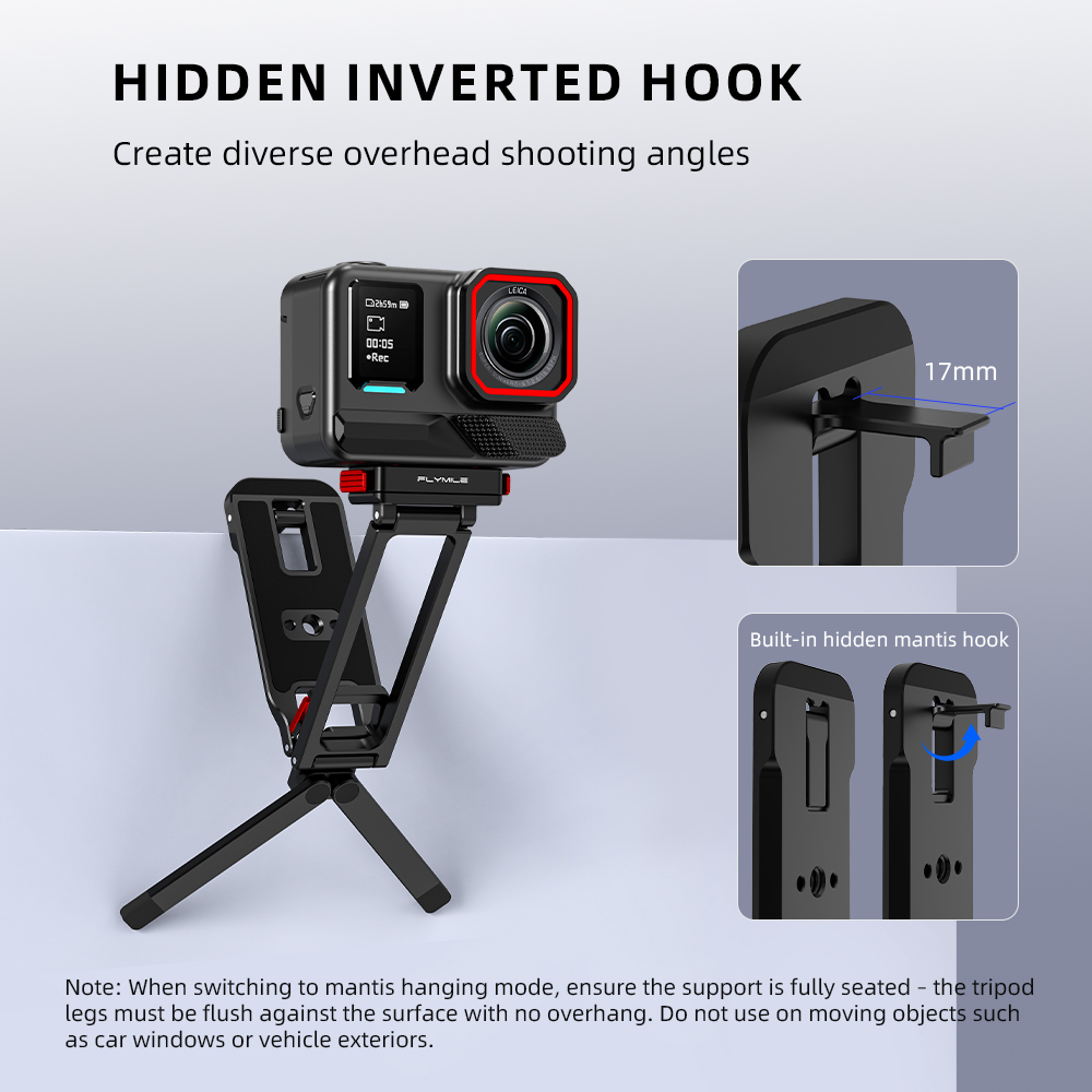 Soporte de Metal con Liberació - Photography Grip Insta360 X5 reseña y precio
