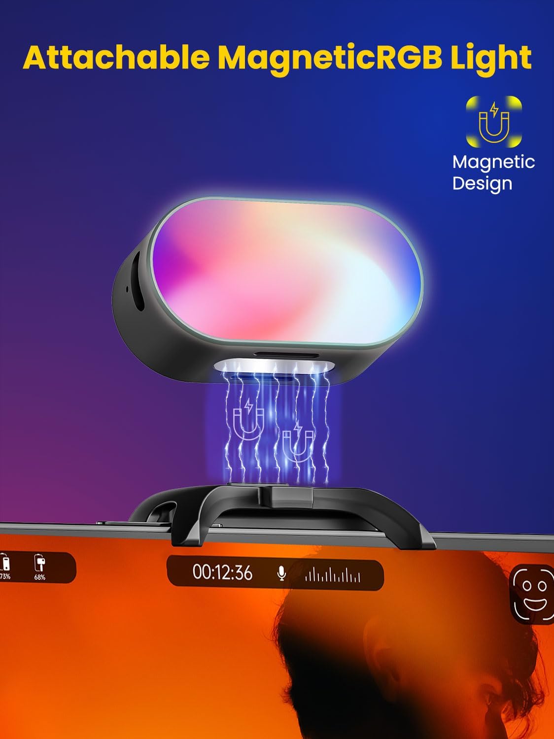 AOCHUAN Mini RGB Luz de rellen - Photography Videos Free reseña y precio