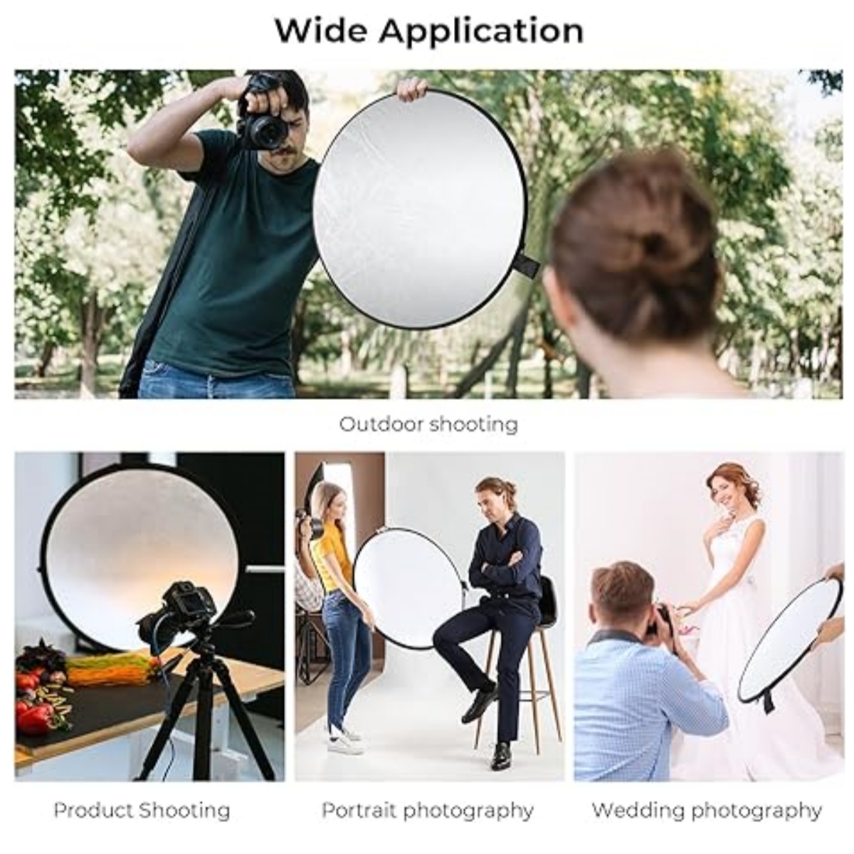 HUANYINGBJB Reflector de fotog - Reflector 5 In 1 reseña y precio