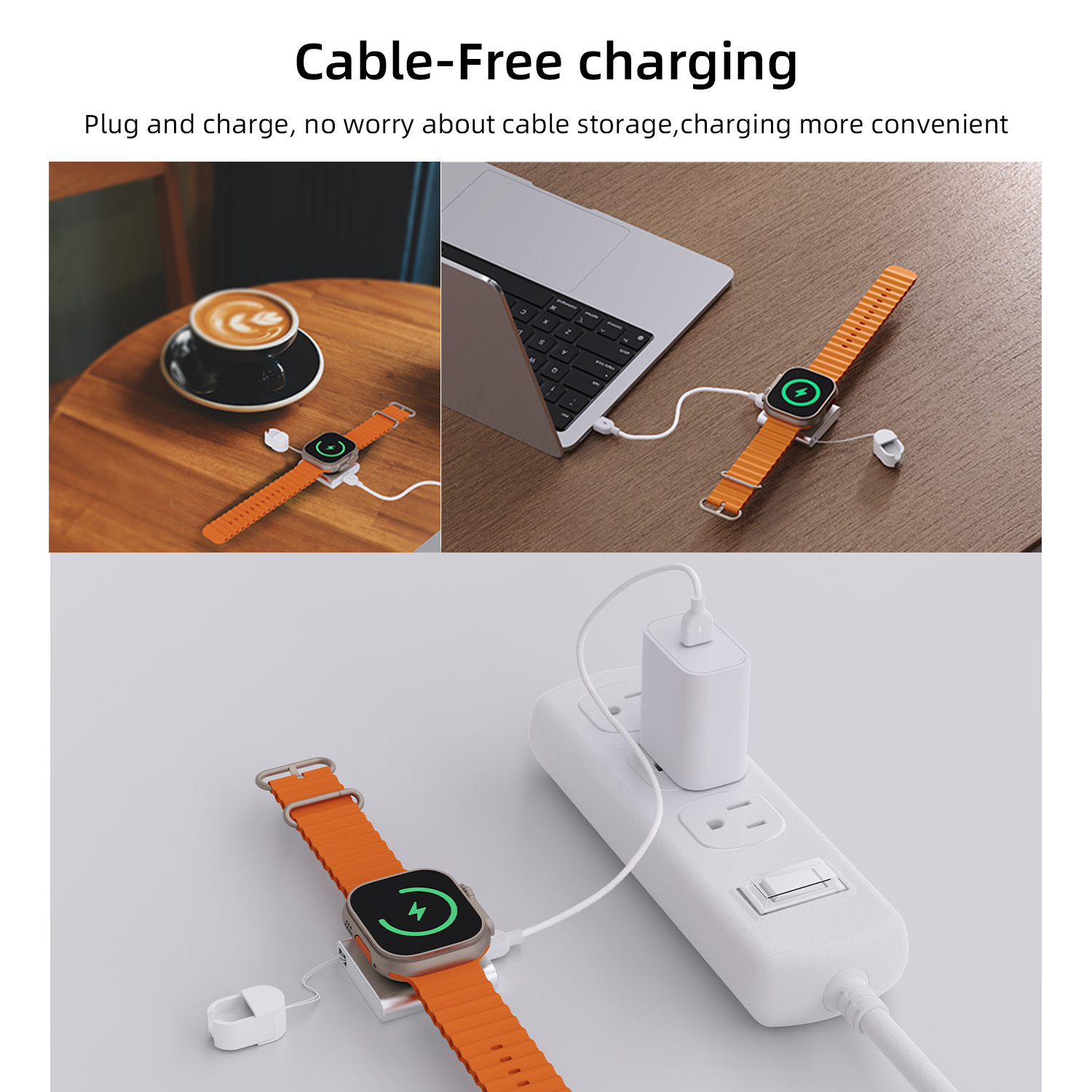 Cargador Bonola para Apple Wat - Tethering Cable Usb reseña y precio
