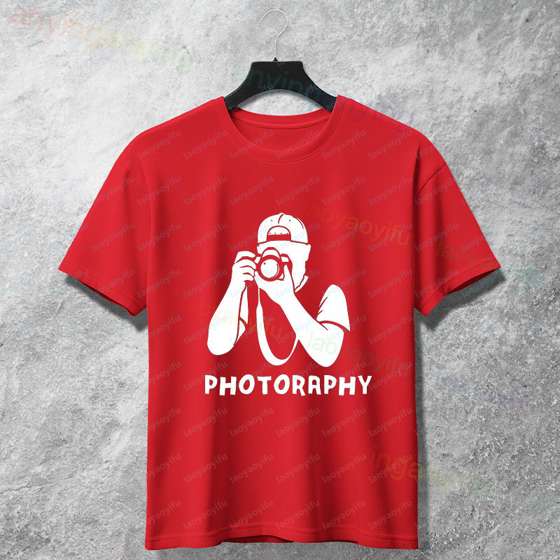 Camiseta con Diseño Gráfico de - Photography Graphic Design reseña y precio