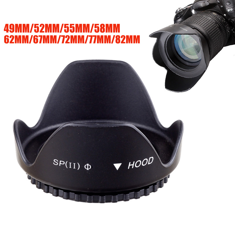 Parasol Universal para lente,  - Lens Hood Petal reseña y precio
