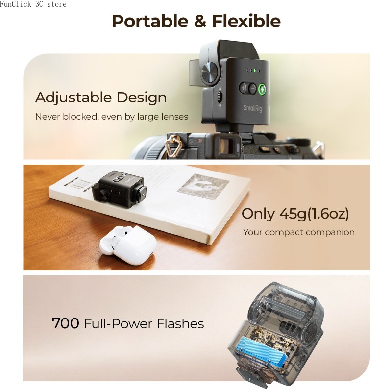 Flash Speedlite Mini SmallRig  - Speedlite Flash External reseña y precio