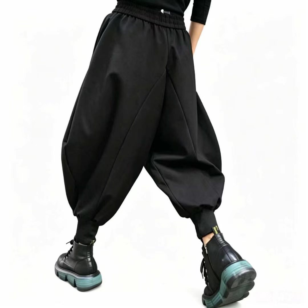 Pantalones Anchos Casuales par - Photography Of A Man reseña y precio