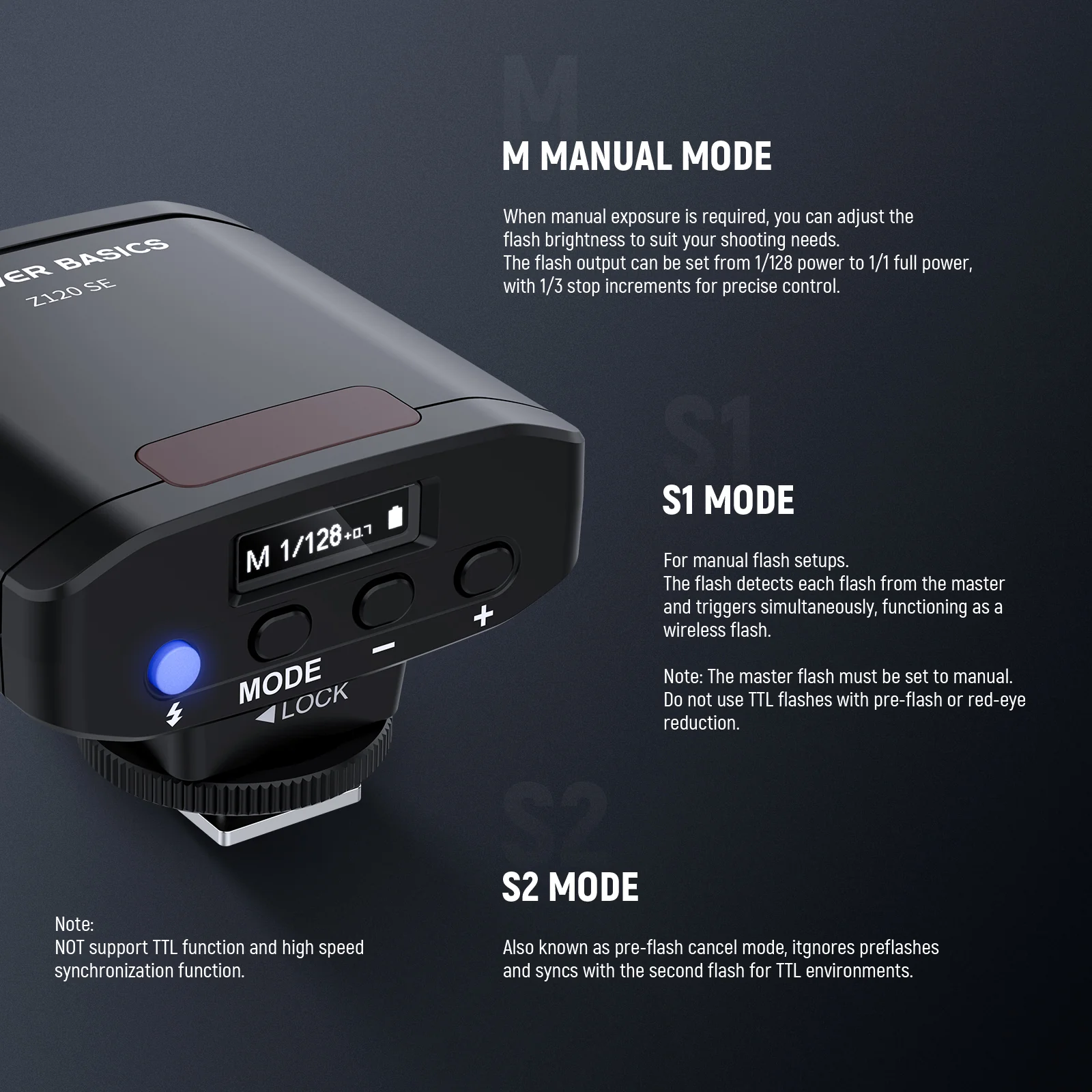 NEEWER BASICS Z120 SE 5600K Mi - Speedlite Flash External reseña y precio