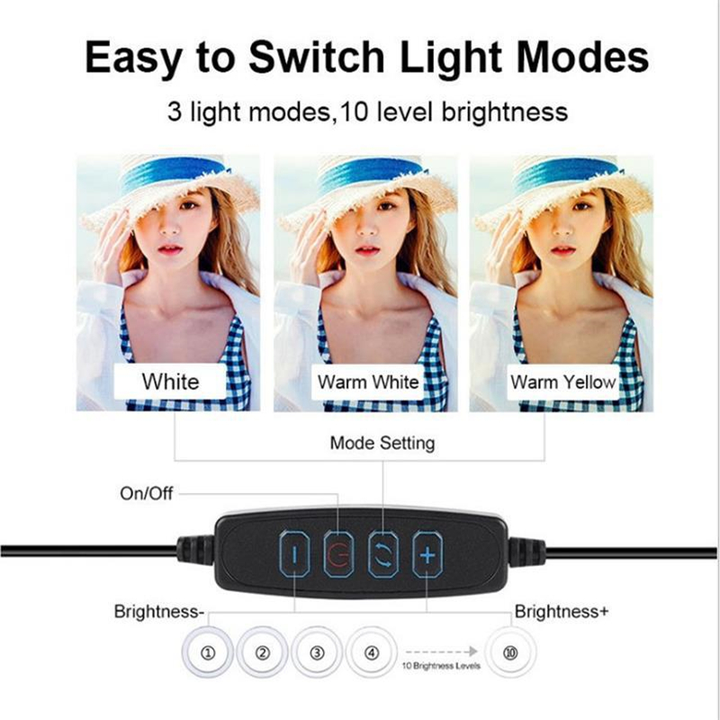 Anillo de luz Led regulable, l - Photography Videos Free reseña y precio