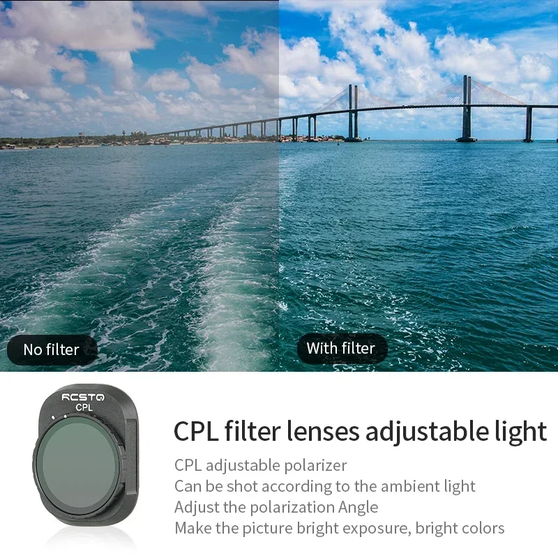 RCSTQ para DJI Mini 4 Pro ND f - Nd Filter Set reseña y precio