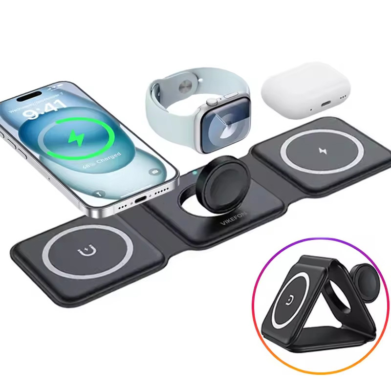 Cargador inalámbrico plegable  - Tethering Cable Usb reseña y precio