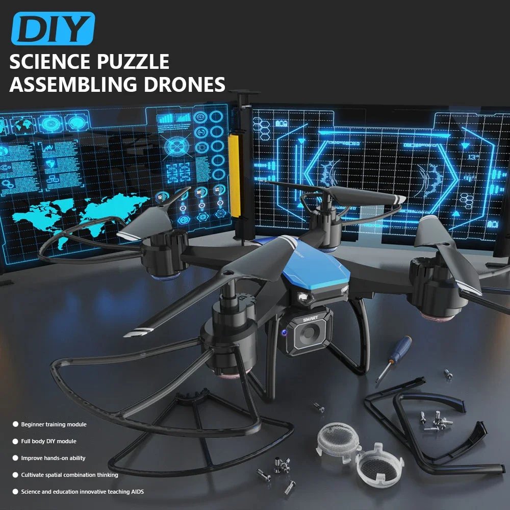 JJRC H108 DIY montaje de enseñ - Photography Drone reseña y precio