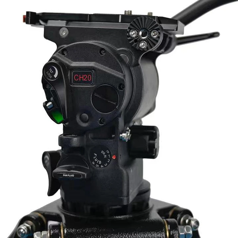 Chewa CH20 tazón de 100mm tran - Fluid Head Tripod reseña y precio
