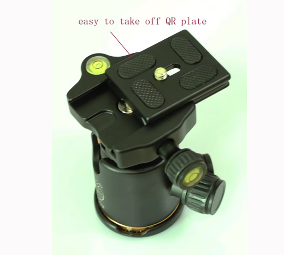 Trípode para cámara de fotogra - Fluid Head Tripod reseña y precio