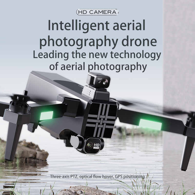 Dron A380 4K HD de tres ejes,  - Photography Drone reseña y precio