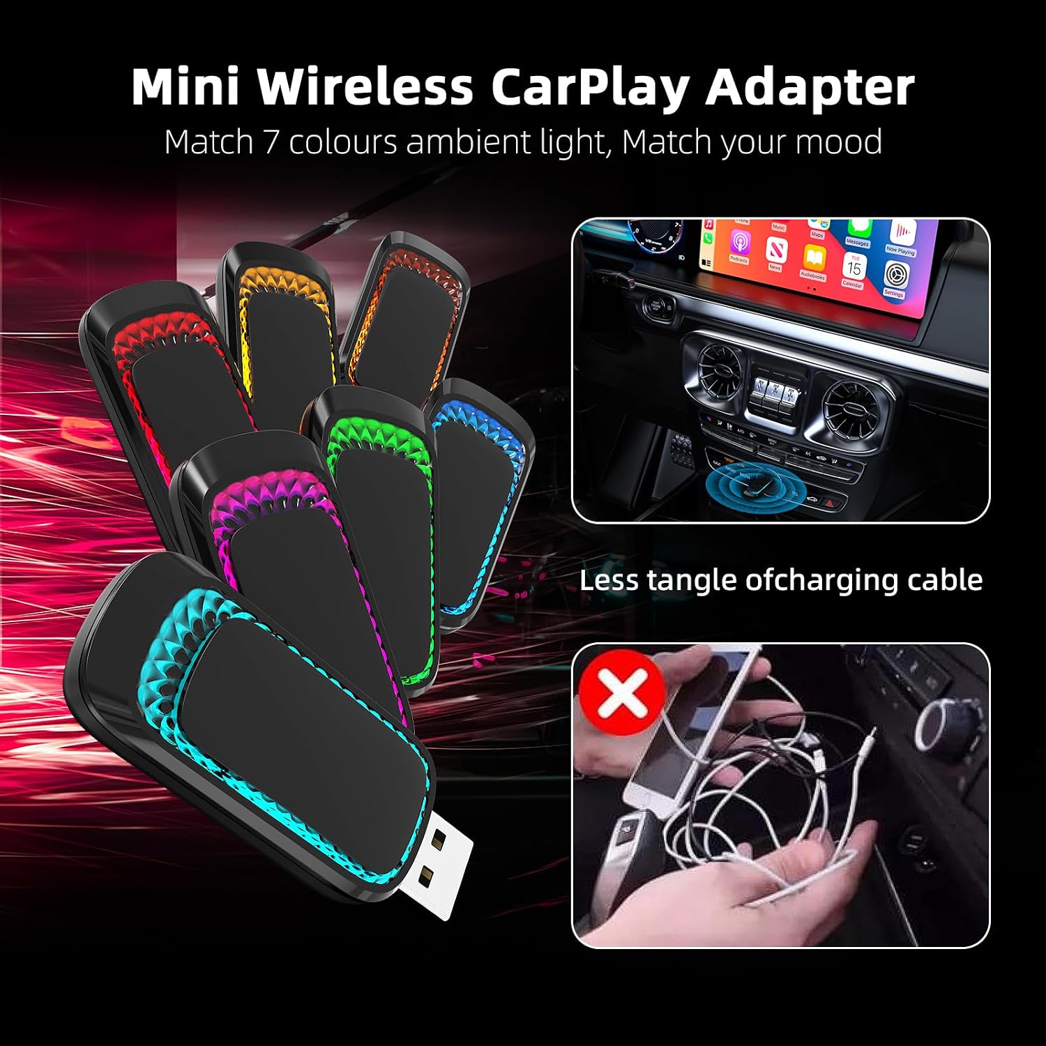 Mini adaptador inalámbrico USB - Tethering Cable Usb reseña y precio