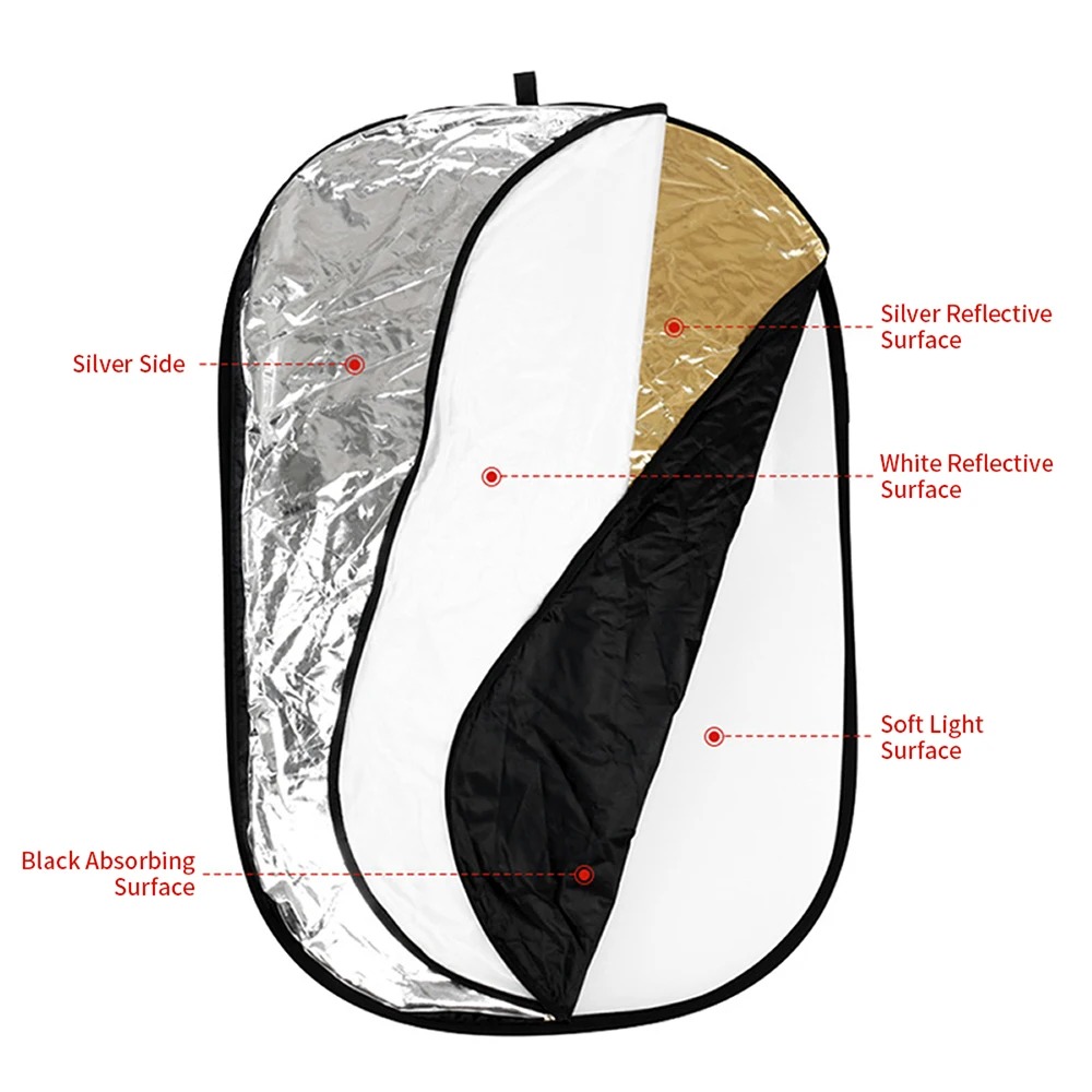 Reflector de Fotografía Plegab - Reflector 5 In 1 reseña y precio