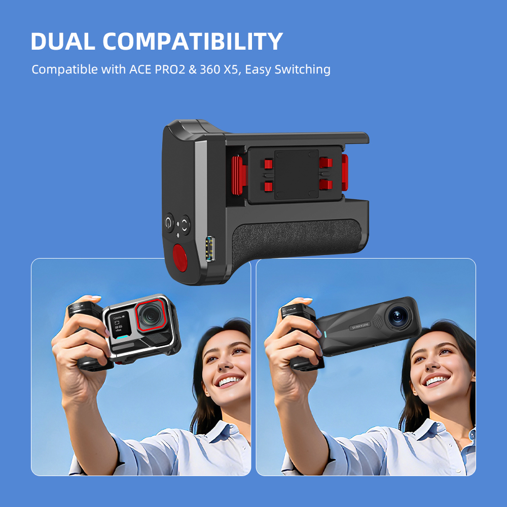 Flymile Empuñadura Bluetooth d - Photography Grip Insta360 X5 reseña y precio
