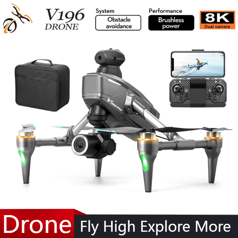 2025 V196 Dron automático para - Photography Drone reseña y precio