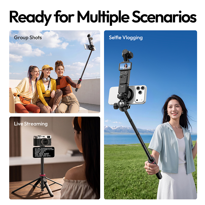 Ulanzi MT-44 M Trípode Magnéti - Fluid Head Tripod reseña y precio