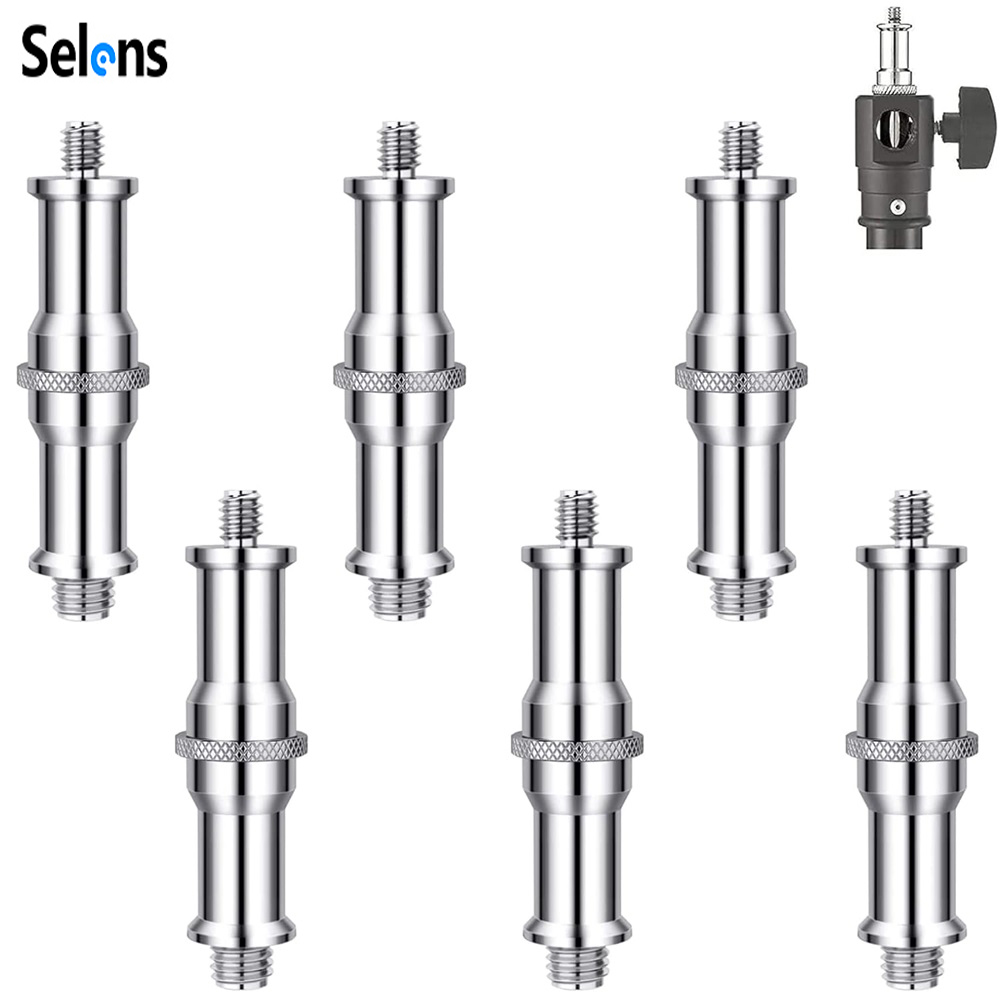 Selens 3 uds estándar 3/8 a 1/ - Fluid Head Tripod reseña y precio