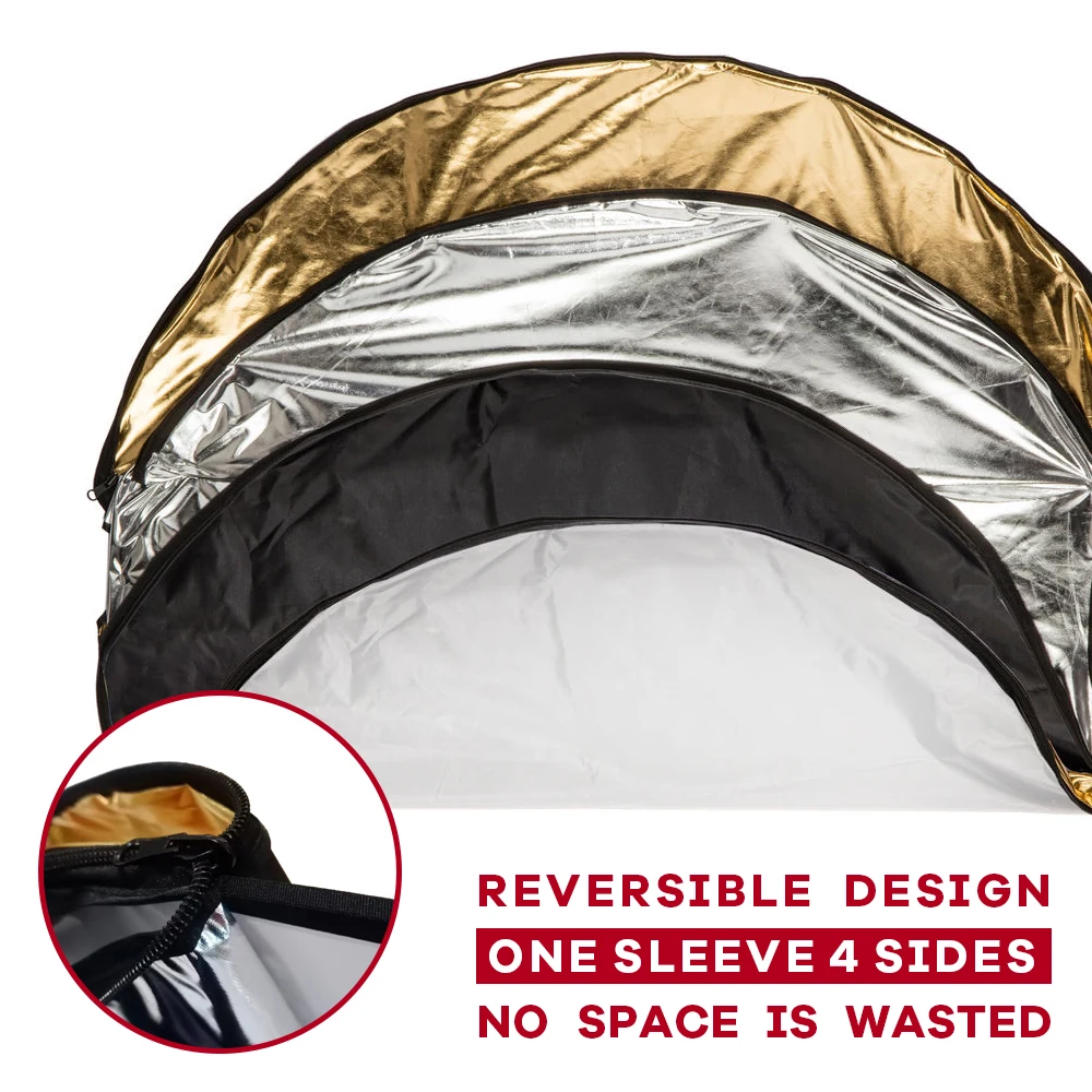 60/80/110cm 5 en 1 disco refle - Reflector 5 In 1 reseña y precio