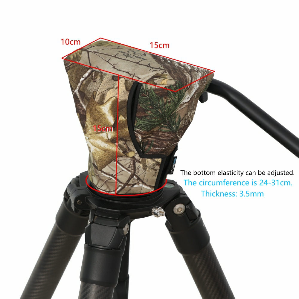 ROLANPRO-funda protectora para - Fluid Head Tripod reseña y precio