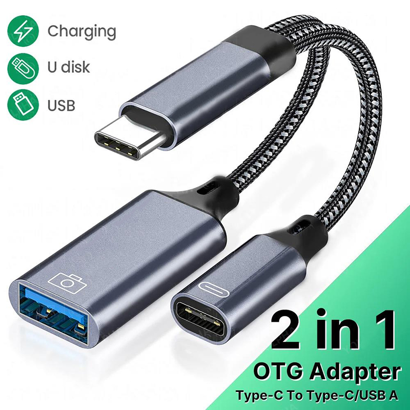 Adaptador de cable OTG 2 en 1  - Tethering Cable Usb reseña y precio