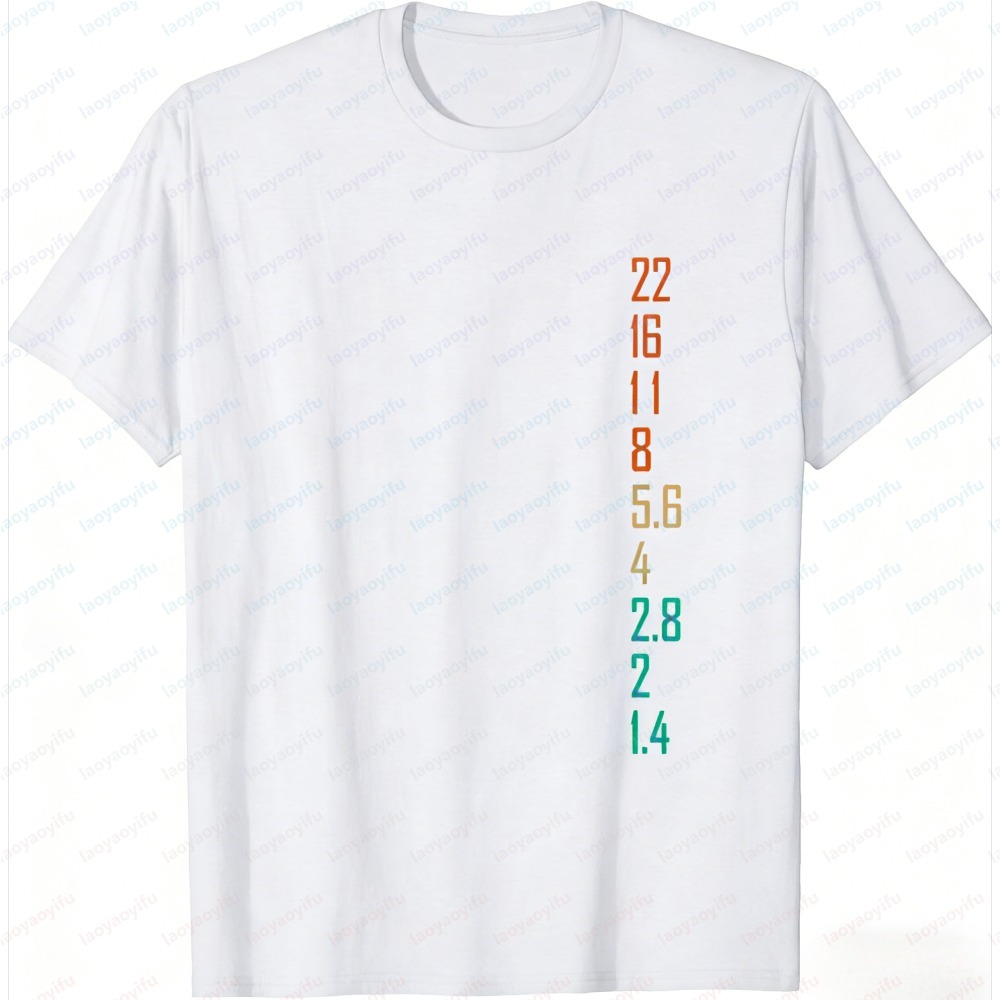 Camiseta de Verano para Hombre - Photography Graphic Design reseña y precio