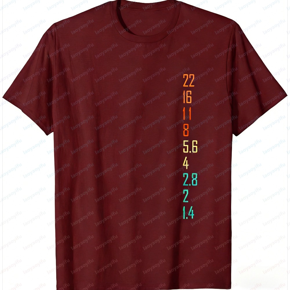 Camiseta de Verano para Hombre - Photography Graphic Design reseña y precio